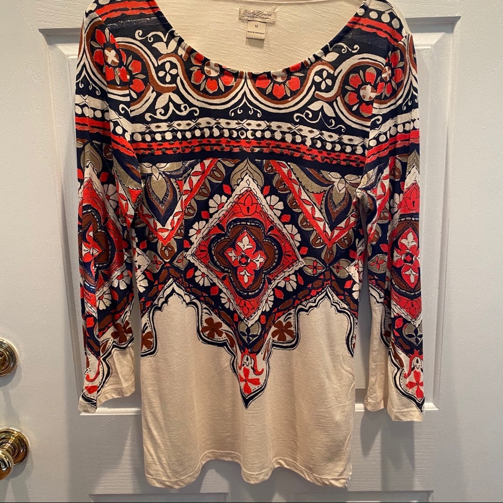 Lucky Brand 3/4 Sleeve Tee shirt